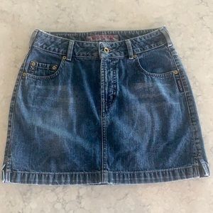 Silver Jeans denim skirt